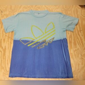 Vintage Adidas Trefoil Big Logo T Shirt Single Stitch